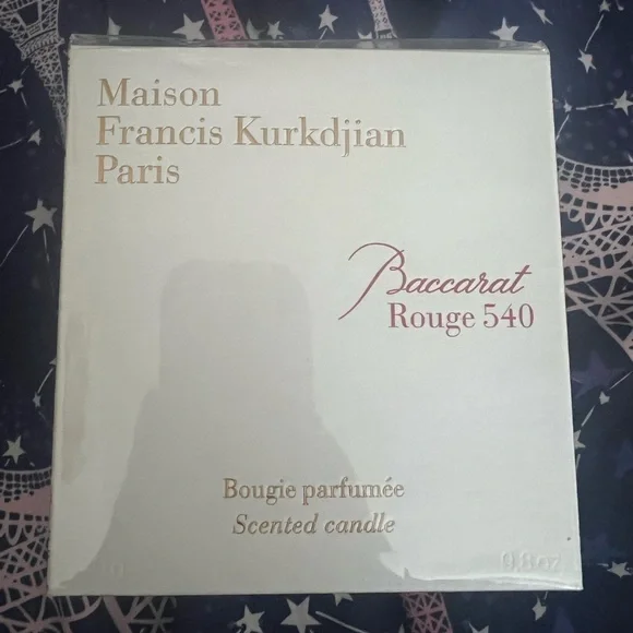 New Maison Francis Kurkdjian Paris Baccarat Rouge 540 Candle - Picture 2 of 7